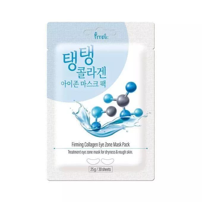 Тканевые антивозрастные патчи с коллагеном Prreti Firming Collagen Eye Zone Mask Pack