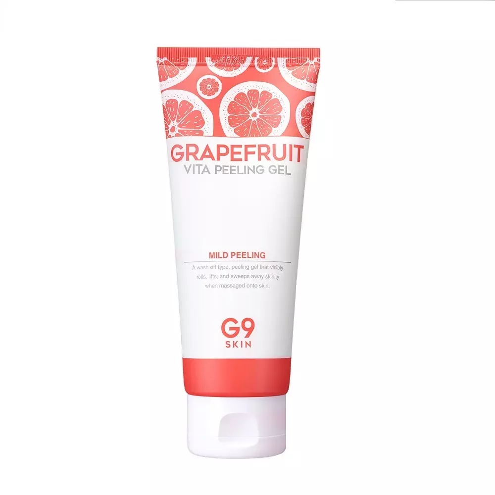 Гель-скатка для лица BERRISOM G9SKIN Grapefruit Vita Peeling Gel