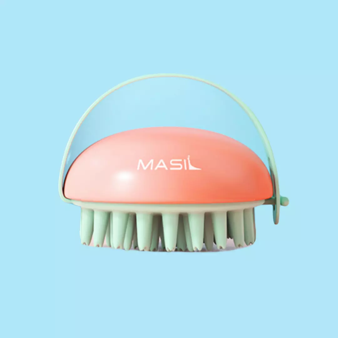 Расслабляющая щетка-массажёр для кожи головы Masil Head Cleaning Massage Brush